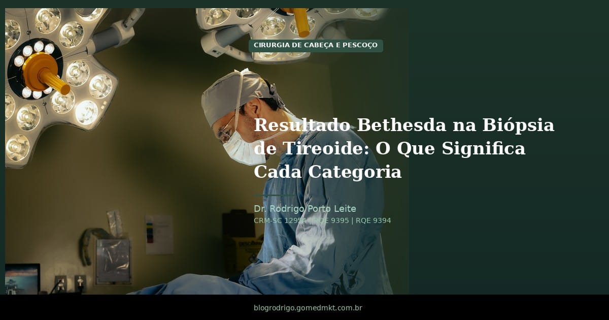 Resultado Bethesda na Biópsia de Tireoide: O Que Significa Cada Categoria